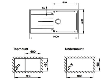 ban ve chau rua bat hafele julius hs gsd10050 57036450