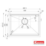 ban ve chau rua bat inox konox kn6046su