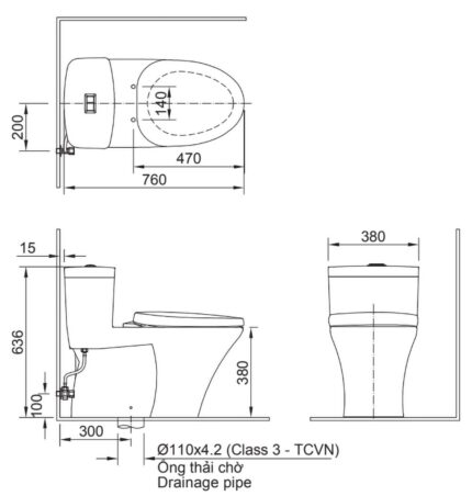 ban ve ki thuat bon cau 1 khoi inax ac 900vrn 2 ac900vrn2 aqua ceramic nap em