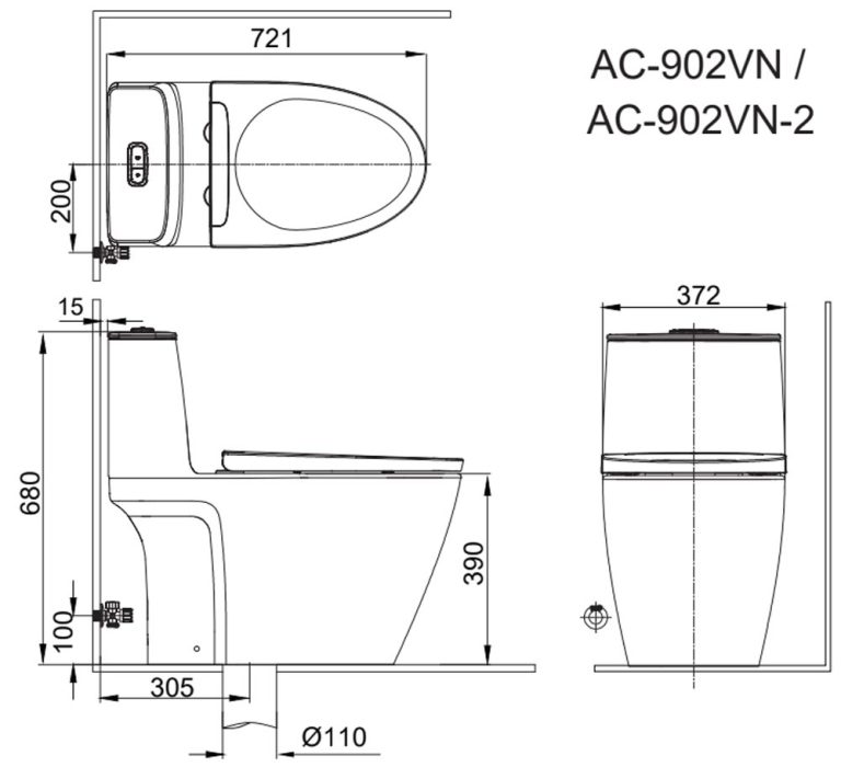 ban ve ki thuat bon cau 1 khoi inax ac 902vn ac902vn aqua ceramic nap em
