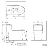 ban ve ki thuat bon cau 1 khoi inax ac 939vn 2 ac939vn2 aqua ceramic nap em