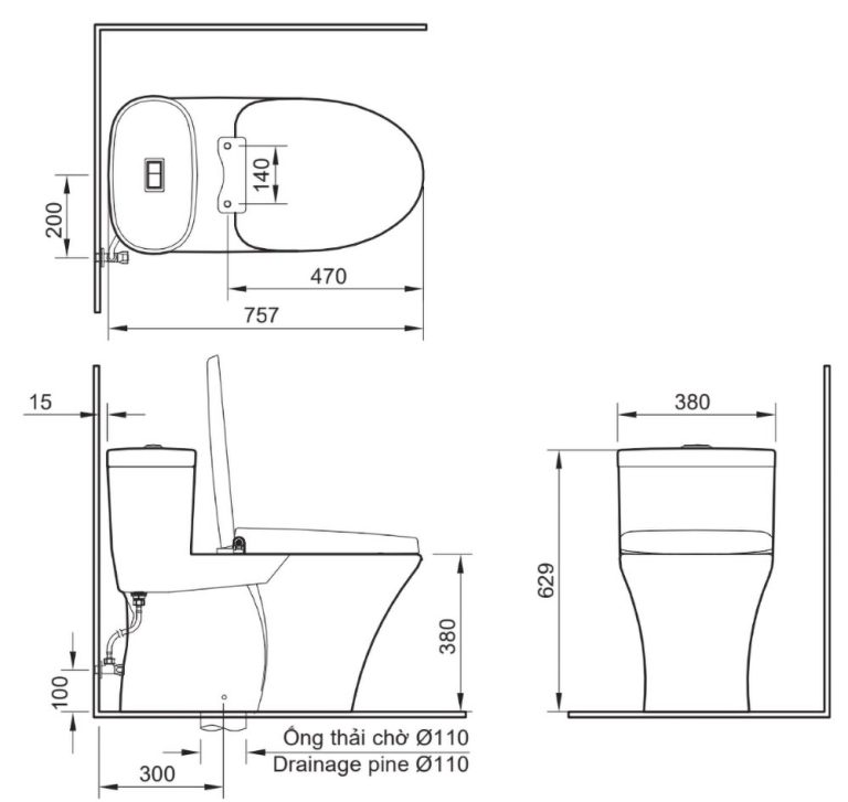 ban ve ki thuat bon cau 1 khoi inax ac 959van ac959van aqua ceramic nap em