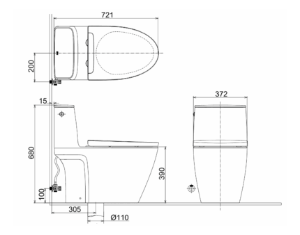 ban ve ki thuat bon cau 1 khoi inax act 902vn xa tu dong cam ung khong cham
