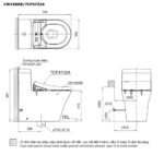 ban ve ki thuat bon cau 1 khoi toto cw166rb tcf4732a w5 nap rua dien tu