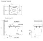 ban ve ki thuat bon cau 1 khoi toto cw166rb tcw09s e5 nap rua co