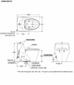 ban ve ki thuat bon cau 1 khoi toto cw823rat2 nap em tc393vs