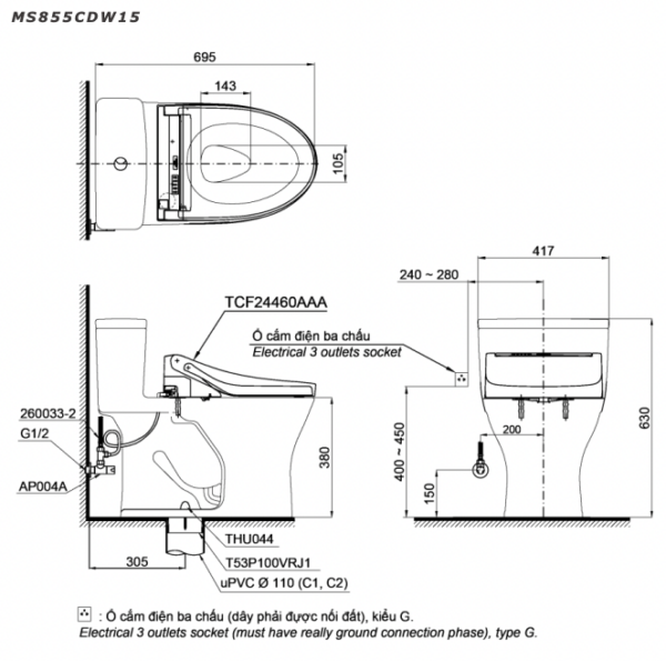ban ve ki thuat bon cau 1 khoi toto ms855cdw15 nap rua dien tu tcf24460aaa
