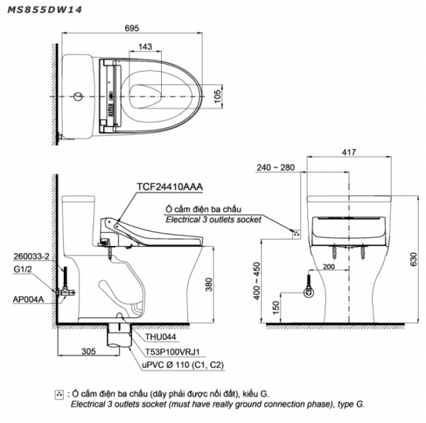 ban ve ki thuat bon cau 1 khoi toto ms855dw14 nap rua dien tu tcf24410aaa