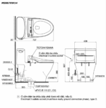 ban ve ki thuat bon cau 1 khoi toto ms887rw14 nap rua dien tu tcf24410aaa