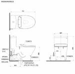 ban ve ki thuat bon cau 1 khoi toto ms889dre2 nap rua co tcw07s