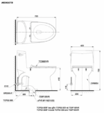 ban ve ki thuat bon cau 1 khoi toto ms905t8 nap em tc600vs