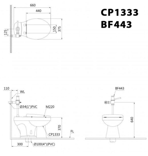 ban ve ki thuat bon cau 2 khoi caesar cp1333 bf443 xa gat tay nap thuong m220