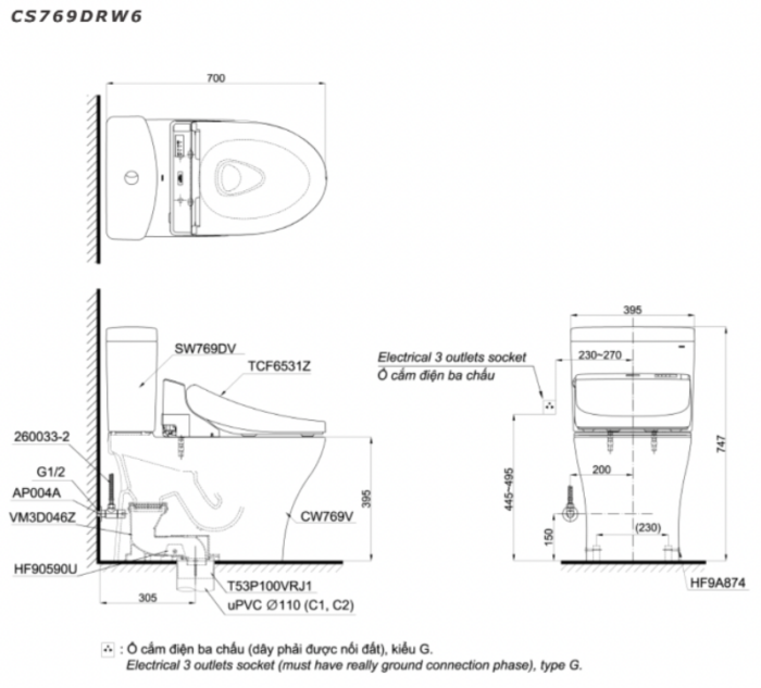ban ve ki thuat bon cau 2 khoi toto cs769drw6 nap rua dien tu tcf6531z