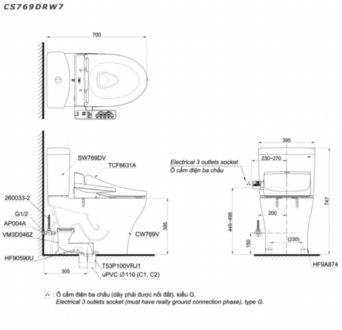 ban ve ki thuat bon cau 2 khoi toto cs769drw7 nap rua dien tu tcf6631a