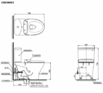 ban ve ki thuat bon cau 2 khoi toto cs838de2 nap rua co tcw07s