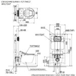ban ve ki thuat bon cau treo tuong toto cw542hme5unw1 tcf794cz wh172at nap rua dien tu