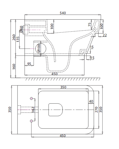ban ve ki thuat bon cau treo tuong viglacera v50 nap em