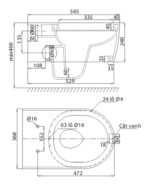 ban ve ki thuat bon cau treo tuong viglacera v55 nap em
