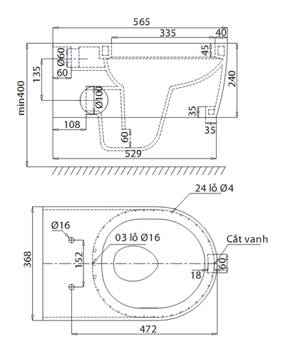ban ve ki thuat bon cau treo tuong viglacera v55 nap em