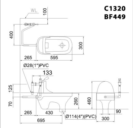 ban ve ki thuat bon cau xom caesar c1230 bf449 bo xa nhan