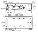 ban ve ki thuat bon tam american standard 70271 wt active massage xay 17m