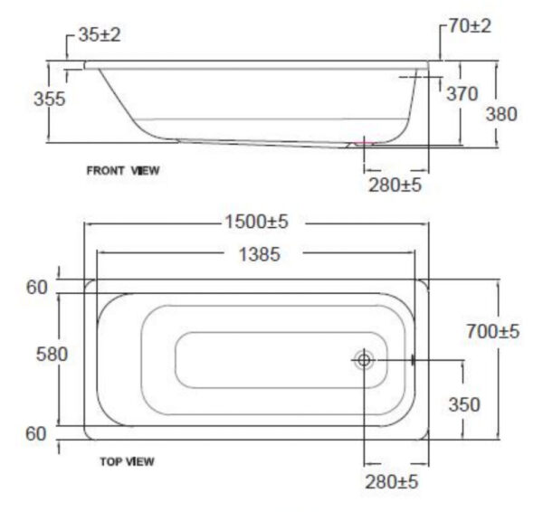 ban ve ki thuat bon tam american standard 70280 wt new codie xay 15m