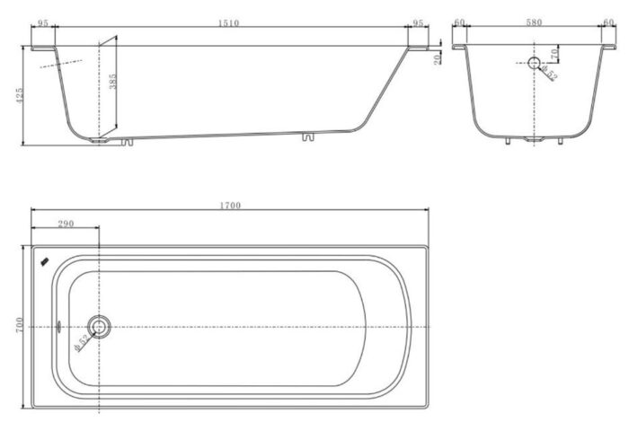ban ve ki thuat bon tam american standard btas2708 milano xay gang 17m