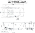 ban ve ki thuat bon tam toto pjy1724hpwen pjy1724pwen tvbf412 lap the da cam thach galalato 17m
