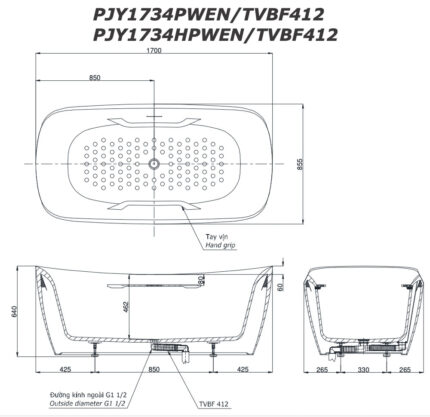 ban ve ki thuat bon tam toto pjy1734hpwengw tvbf412 lap the da cam thach galalato 17m