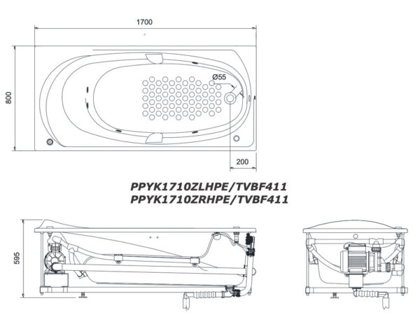 ban ve ki thuat bon tam toto ppyk1710zrhpe ppyk1710zlhpe db501r 2b ngoc trai xay massage 17m