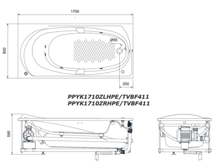 ban ve ki thuat bon tam toto ppyk1710zrhpe ppyk1710zlhpe db501r 2b ngoc trai xay massage 17m