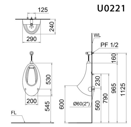 ban ve ki thuat bon tieu nam caesar u0221 treo tuong
