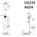 ban ve ki thuat bon tieu nam caesar u0235 a654 treo tuong