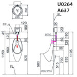 ban ve ki thuat bon tieu nam caesar u0264 a637 treo tuong