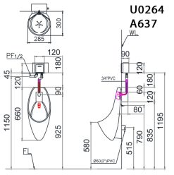 ban ve ki thuat bon tieu nam caesar u0264 a637 treo tuong