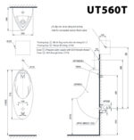 ban ve ki thuat bon tieu nam toto ut560t treo tuong
