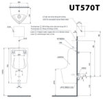 ban ve ki thuat bon tieu nam toto ut570t treo tuong