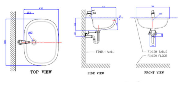 ban ve ki thuat chau rua mat lavabo american standard 0458 wt dong active am ban