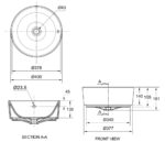 ban ve ki thuat chau rua mat lavabo american standard 0509 wt acacia evolution dat ban