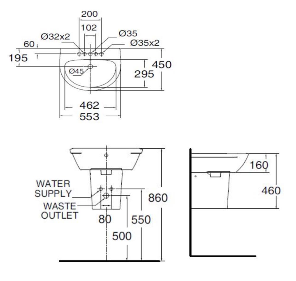 Ban-ve-ki-thuat-Chau-rua-mat-lavabo-American-Standard-0953-WT-0712-WT-Neo-Modern-chan-ngan-treo-tuong
