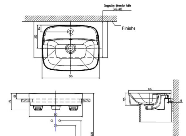 ban ve ki thuat chau rua mat lavabo american standard vf 0320 signature dat ban
