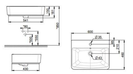 ban ve ki thuat chau rua mat lavabo american standard vf 0620 acacia evolution dat ban