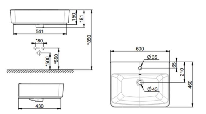 ban ve ki thuat chau rua mat lavabo american standard vf 0620 acacia evolution dat ban