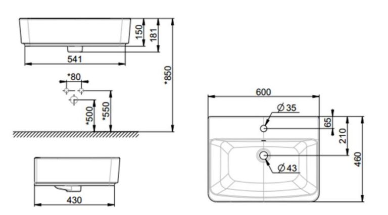 ban ve ki thuat chau rua mat lavabo american standard vf 0620 acacia evolution dat ban