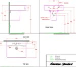 ban ve ki thuat chau rua mat lavabo american standard wp f550 0740 wt concept chan ngan treo tuong