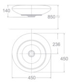 ban ve ki thuat chau rua mat lavabo american standard wp f643 dong ids natural dat ban