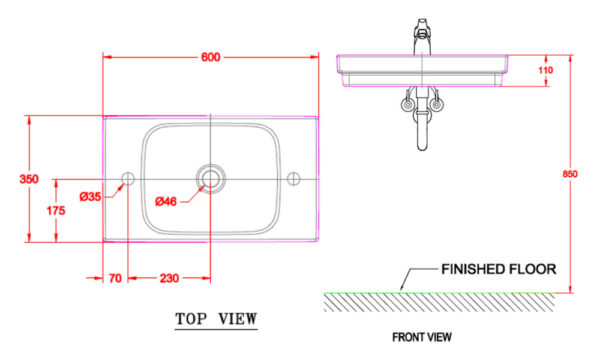 ban ve ki thuat chau rua mat lavabo american standard wp f648 dong ids dynamic dat ban