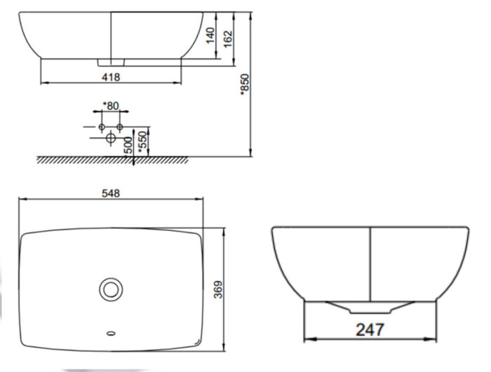 ban ve ki thuat chau rua mat lavabo american standard wp f650 dong milano dat ban