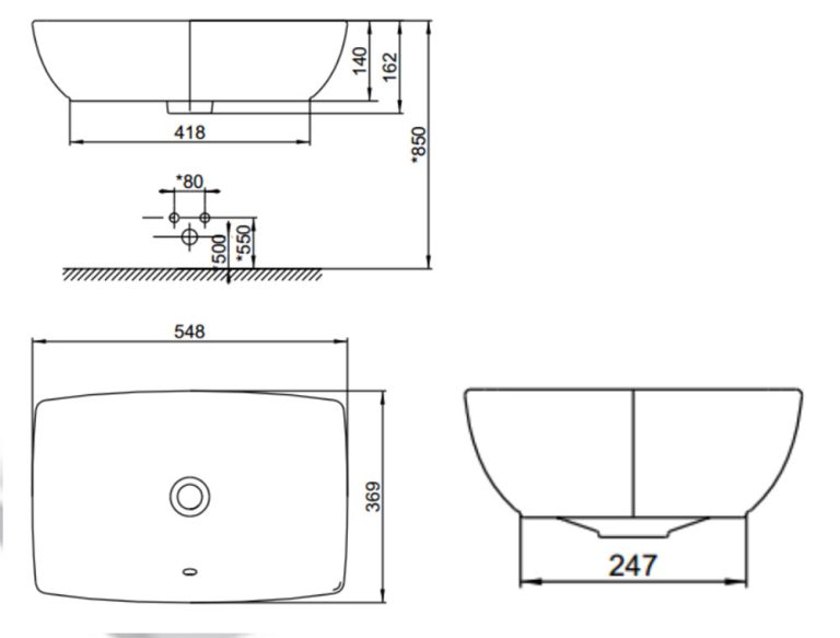 ban ve ki thuat chau rua mat lavabo american standard wp f650 dong milano dat ban