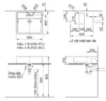 ban ve ki thuat chau rua mat lavabo inax al 293v dat ban